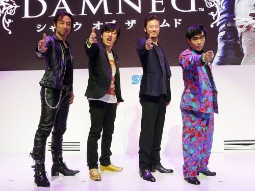 画像ギャラリー No.014のサムネイル画像 / ［TGS 2011］“Sexy & Bloody”なアクションゲーム「シャドウ オブ ザ ダムド」のスペシャルステージに，浅野忠信さんと我修院達也さんが登場