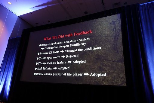 画像ギャラリー No.006のサムネイル画像 / ［GDC 2017］「仁王」は体験版でどう変わったのか。開発者が3度にわたる配信の効果を語る