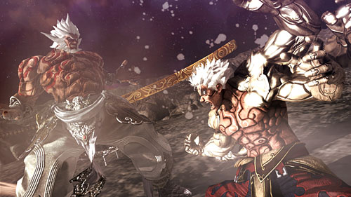 画像ギャラリー No.008のサムネイル画像 / ［TGS 2011］月面で白刃取りをしたら，なぜか地球に辿り着いていた。「ASURA'S WRATH」プレイレポート