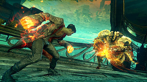画像ギャラリー No.009のサムネイル画像 / 「DmC Devil May Cry」がついに発売。プロデューサーの江城氏とアシスタントプロデューサーの内田氏から,いろいろな話も聞けた発売記念イベントをレポート