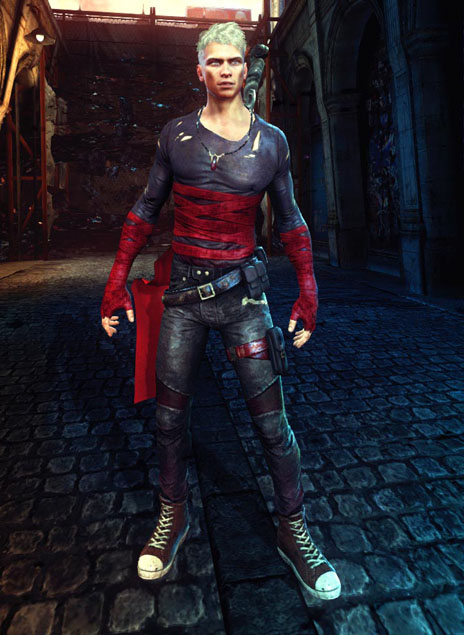 画像ギャラリー No.004のサムネイル画像 / 「DmC Devil May Cry」,ダウンロードコンテンツ第1弾「コスチュームパック」が1月30日に配信。“クラシック ダンテ”など計3点の衣装を収録