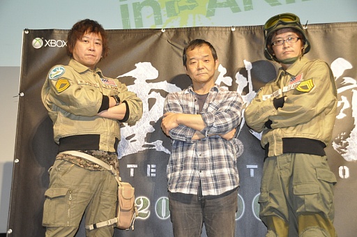 画像ギャラリー No.022のサムネイル画像 / こだわったのは“閉塞感”。「Xbox 360 感謝祭」の「重鉄騎」ステージで，押井 守氏が自身の手によるイメージトレイラーを語った