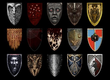画像ギャラリー No.003のサムネイル画像 / 「DARK SOULS」，応募総数1000件以上のシールドデザインの中から選ばれた最優秀作品が発表に