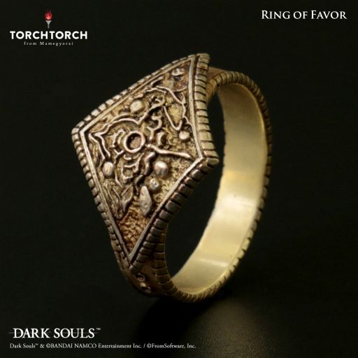 画像ギャラリー No.001のサムネイル画像 / 「DARK SOULS」のリングコレクション第6弾「寵愛の指輪」が6月発売予定