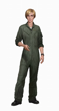 画像ギャラリー No.009のサムネイル画像 / 「ACE COMBAT ASSAULT HORIZON」美人パイロットや頼れる機関銃手など，戦闘部隊「108th TASK FORCE」の個性的なメンバーが公開