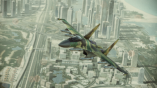 画像ギャラリー No.007のサムネイル画像 / 「ACE COMBAT ASSAULT HORIZON」の最新画像が公開に。「Rafale M」「Su-35」「Typhoon」が空を舞う迫力満点のシーンをチェック