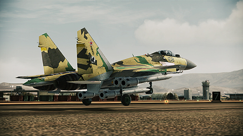 画像ギャラリー No.008のサムネイル画像 / 「ACE COMBAT ASSAULT HORIZON」の最新画像が公開に。「Rafale M」「Su-35」「Typhoon」が空を舞う迫力満点のシーンをチェック