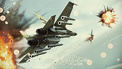 画像ギャラリー No.009のサムネイル画像 / 「ACE COMBAT ASSAULT HORIZON」の最新画像が公開に。「Rafale M」「Su-35」「Typhoon」が空を舞う迫力満点のシーンをチェック