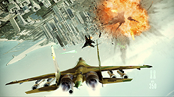 画像ギャラリー No.005のサムネイル画像 / 「ACE COMBAT ASSAULT HORIZON」の最新情報を公開。河森正治氏による架空機体のコンセプト画と，華麗な空中戦が楽しめる操作方法が明らかに