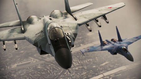 画像ギャラリー No.014のサムネイル画像 / 「ACE COMBAT ASSAULT HORIZON」，ロシアの戦闘機情報第1弾を掲載。「Su-47 Berkut」「Su-34 Fullback」など計4機の概要を確認しよう