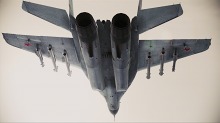 画像ギャラリー No.018のサムネイル画像 / 「ACE COMBAT ASSAULT HORIZON」，ロシアの戦闘機情報第1弾を掲載。「Su-47 Berkut」「Su-34 Fullback」など計4機の概要を確認しよう