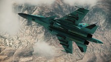 画像ギャラリー No.024のサムネイル画像 / 「ACE COMBAT ASSAULT HORIZON」，ロシアの戦闘機情報第1弾を掲載。「Su-47 Berkut」「Su-34 Fullback」など計4機の概要を確認しよう