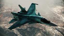 画像ギャラリー No.026のサムネイル画像 / 「ACE COMBAT ASSAULT HORIZON」，ロシアの戦闘機情報第1弾を掲載。「Su-47 Berkut」「Su-34 Fullback」など計4機の概要を確認しよう