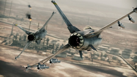 画像ギャラリー No.027のサムネイル画像 / 「ACE COMBAT ASSAULT HORIZON」，アメリカの戦闘機特集第1弾として「F-15C Eagle」などのスクリーンショットを公開