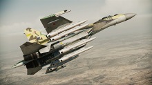 画像ギャラリー No.003のサムネイル画像 / 「ACE COMBAT ASSAULT HORIZON」，ロシアの戦闘機情報第2弾が公開に。歴代作品のエースと同じカラーの機体も登場