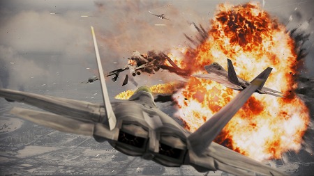 画像ギャラリー No.005のサムネイル画像 / 「ACE COMBAT ASSAULT HORIZON」，仲間との連携が攻略の鍵を握る「ミッションCO-OP」モードの概要公開。迫力満点の戦闘シーンをスクリーンショットで確認しよう