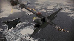 画像ギャラリー No.007のサムネイル画像 / 「ACE COMBAT ASSAULT HORIZON」，仲間との連携が攻略の鍵を握る「ミッションCO-OP」モードの概要公開。迫力満点の戦闘シーンをスクリーンショットで確認しよう