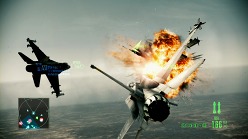 画像ギャラリー No.008のサムネイル画像 / 「ACE COMBAT ASSAULT HORIZON」，仲間との連携が攻略の鍵を握る「ミッションCO-OP」モードの概要公開。迫力満点の戦闘シーンをスクリーンショットで確認しよう