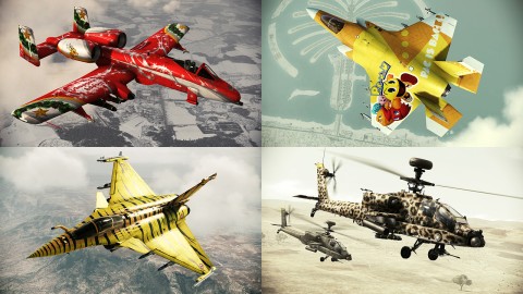 画像ギャラリー No.016のサムネイル画像 / 「ACE COMBAT ASSAULT HORIZON」,DLC第5弾のラインナップを公開