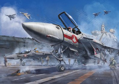 画像ギャラリー No.002のサムネイル画像 / 「ACE COMBAT ASSAULT HORIZON」に「アイマス」と「超時空要塞マクロス」のコラボカラー機体が登場。一条 輝気分で大空へ舞い上がろう