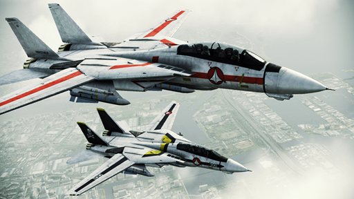画像ギャラリー No.005のサムネイル画像 / 「ACE COMBAT ASSAULT HORIZON」に「アイマス」と「超時空要塞マクロス」のコラボカラー機体が登場。一条 輝気分で大空へ舞い上がろう