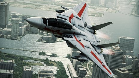 画像ギャラリー No.007のサムネイル画像 / 「ACE COMBAT ASSAULT HORIZON」に「アイマス」と「超時空要塞マクロス」のコラボカラー機体が登場。一条 輝気分で大空へ舞い上がろう