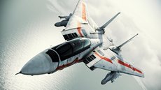画像ギャラリー No.010のサムネイル画像 / 「ACE COMBAT ASSAULT HORIZON」に「アイマス」と「超時空要塞マクロス」のコラボカラー機体が登場。一条 輝気分で大空へ舞い上がろう