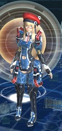 画像ギャラリー No.004のサムネイル画像 / 「ファンタシースターオンライン2」αテスト段階でのキャラクターエディット機能を見る。顔はもちろん,体型や手脚のバランスまで無段階に調整可能