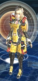 画像ギャラリー No.005のサムネイル画像 / 「ファンタシースターオンライン2」αテスト段階でのキャラクターエディット機能を見る。顔はもちろん,体型や手脚のバランスまで無段階に調整可能