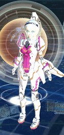 画像ギャラリー No.021のサムネイル画像 / 「ファンタシースターオンライン2」αテスト段階でのキャラクターエディット機能を見る。顔はもちろん,体型や手脚のバランスまで無段階に調整可能