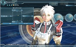 画像ギャラリー No.030のサムネイル画像 / 「ファンタシースターオンライン2」αテスト段階でのキャラクターエディット機能を見る。顔はもちろん,体型や手脚のバランスまで無段階に調整可能