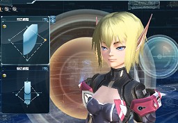 画像ギャラリー No.055のサムネイル画像 / 「ファンタシースターオンライン2」αテスト段階でのキャラクターエディット機能を見る。顔はもちろん,体型や手脚のバランスまで無段階に調整可能