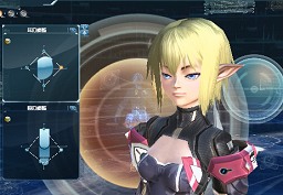 画像ギャラリー No.057のサムネイル画像 / 「ファンタシースターオンライン2」αテスト段階でのキャラクターエディット機能を見る。顔はもちろん,体型や手脚のバランスまで無段階に調整可能