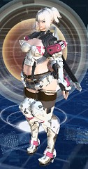 画像ギャラリー No.067のサムネイル画像 / 「ファンタシースターオンライン2」αテスト段階でのキャラクターエディット機能を見る。顔はもちろん,体型や手脚のバランスまで無段階に調整可能