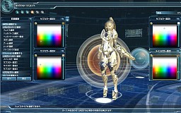 画像ギャラリー No.090のサムネイル画像 / 「ファンタシースターオンライン2」αテスト段階でのキャラクターエディット機能を見る。顔はもちろん,体型や手脚のバランスまで無段階に調整可能