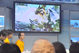 画像ギャラリー No.010のサムネイル画像 / ［TGS 2012］「PSO2」ステージレポート。ゲームメディアスタッフも出演したイベントでは，10月半ば以降のアップデート内容を収録したムービーも公開