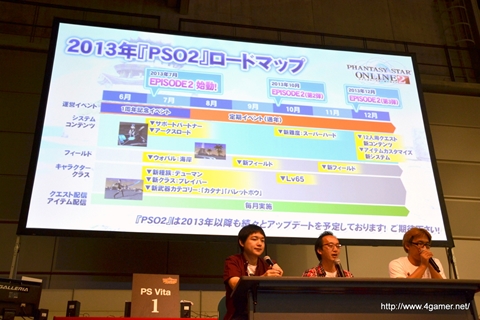 画像ギャラリー No.070のサムネイル画像 / エミリアとルミアの水着衣装,デューマンとキャストの「PSPo2i」衣装/パーツなど注目の新情報も飛び出した,「ファンタシースター感謝祭2013」札幌会場のレポートを掲載