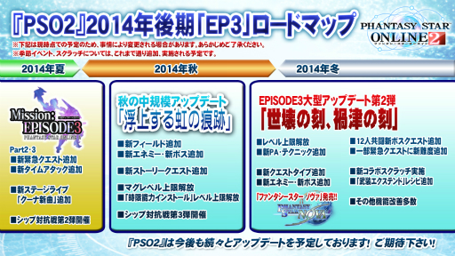 画像ギャラリー No.048のサムネイル画像 / 「EPISODE3」はまだ序章でしかない! 今後のロードマップも明かされた「ファンタシースター感謝祭2014」決勝会場レポート