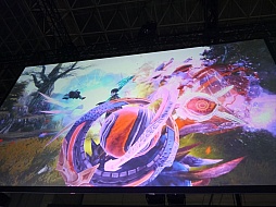 画像ギャラリー No.016のサムネイル画像 / ［TGS 2014］冬の「PSO2」には，雲つく超巨大エネミーが出現。「ファンタシースター ノヴァ」の序盤体験版配信も発表されたステージイベントをレポート