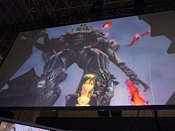 画像ギャラリー No.021のサムネイル画像 / ［TGS 2014］冬の「PSO2」には，雲つく超巨大エネミーが出現。「ファンタシースター ノヴァ」の序盤体験版配信も発表されたステージイベントをレポート