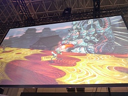 画像ギャラリー No.022のサムネイル画像 / ［TGS 2014］冬の「PSO2」には，雲つく超巨大エネミーが出現。「ファンタシースター ノヴァ」の序盤体験版配信も発表されたステージイベントをレポート