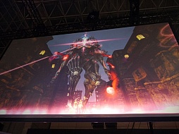 画像ギャラリー No.023のサムネイル画像 / ［TGS 2014］冬の「PSO2」には，雲つく超巨大エネミーが出現。「ファンタシースター ノヴァ」の序盤体験版配信も発表されたステージイベントをレポート