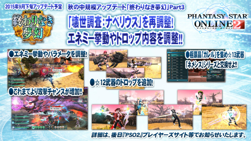 画像ギャラリー No.047のサムネイル画像 / 2016年，「PSO2」に変革が訪れる。新章「Reborn：EPISODE4」やPS4版の発表などが行われた「アークスフェスティバル2015」レポート