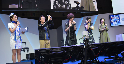 画像ギャラリー No.002のサムネイル画像 / ［TGS 2015］「ファンタシースターオンライン2 ジ アニメーション」のステージをレポート。主題歌を主人公イツキ役の蒼井翔太さんが歌うことに