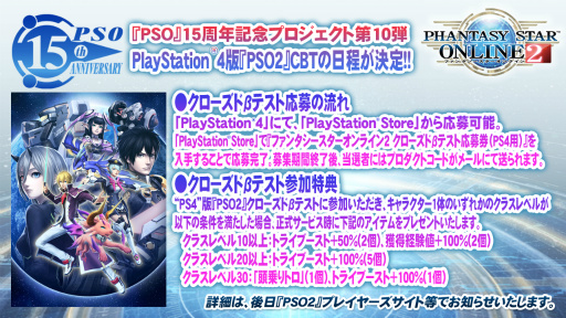 画像ギャラリー No.004のサムネイル画像 / PS4版「PSO2」のサービス開始は2016年4月20日。釣りや採取,料理などの新情報が発表となった「ファンタシースター感謝祭2016」福岡会場レポート