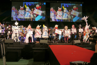 画像ギャラリー No.084のサムネイル画像 / 「PSO2」×「FFXIV」コラボや強化に失敗しない「新世武器」など，サプライズ満載だった「ファンタシースター感謝祭2016」決勝会場レポート