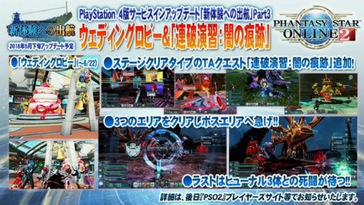 画像ギャラリー No.028のサムネイル画像 / 「PSO2放送局 第41回」で発表された新情報まとめ。PS4版サービスインアップデート「新体験への出航」の詳細や「サクラ大戦」コラボの予告も