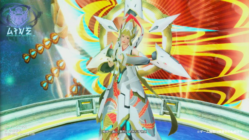 画像ギャラリー No.025のサムネイル画像 / 「PSO2」に小林幸子さんが降臨,メガ幸子と共にフェニックスに乗ってバーチャルライブを披露する。都内で行われた「地球親善大使 就任式」レポート
