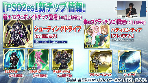 画像ギャラリー No.050のサムネイル画像 / [TGS 2016] 新情報満載の「PSO2」ステージをレポート。上位種ペットや新たな力を持つ★12ユニット，「アークスカフェ」の新展開などが明らかに