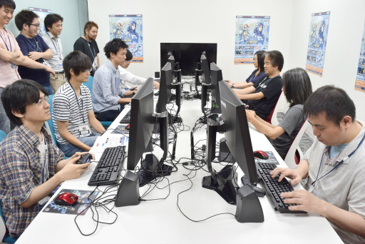 画像ギャラリー No.003のサムネイル画像 / 「PSO2」アークスバトルトーナメントのメディア対抗戦に参加してきました！ 果たしてその結果は？